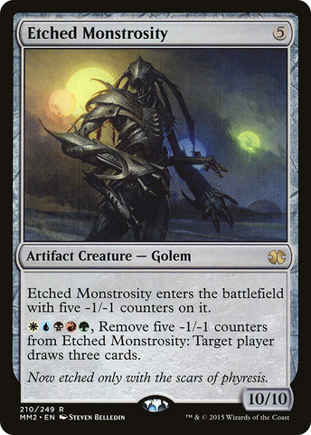 {R} Etched Monstrosity [Modern Masters 2015][MM2 210]