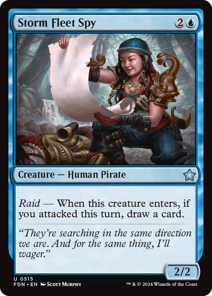{@C} Storm Fleet Spy [Foundations][FDN 515]