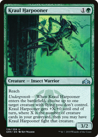 {C} Kraul Harpooner [Guilds of Ravnica][GRN 136]