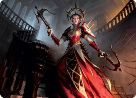 {A} Bloodthirsty Adversary Art Card [Innistrad: Midnight Hunt Art Series][AMID 041]