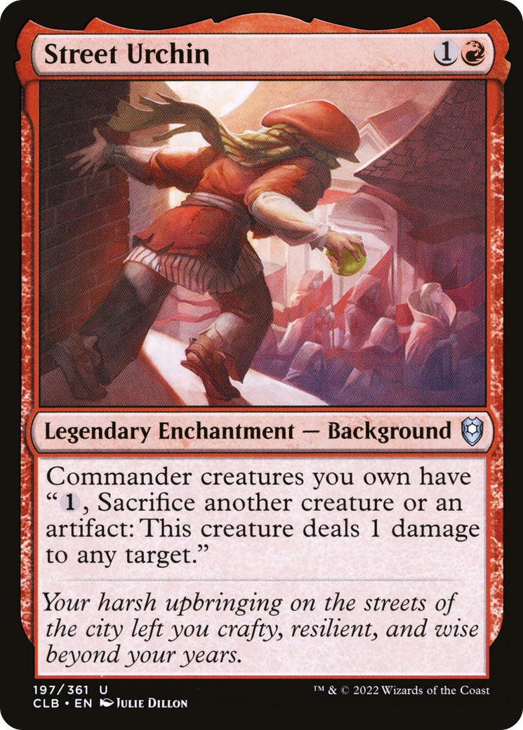 {C} Street Urchin [Commander Legends: Battle for Baldur's Gate][CLB 197]