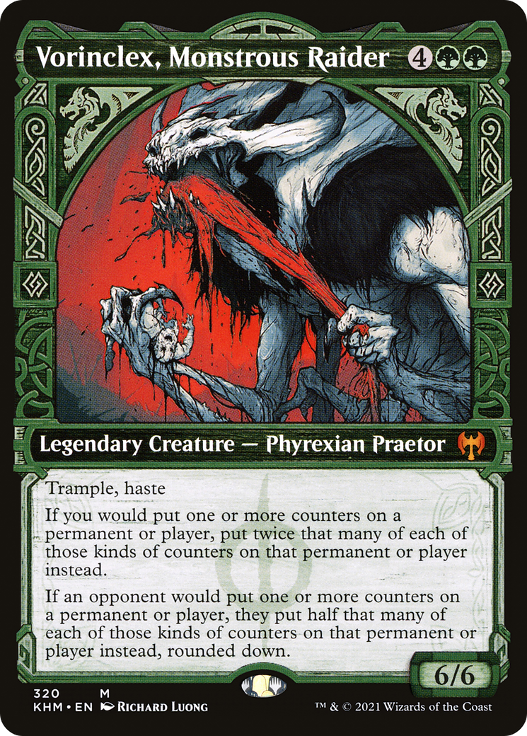 {R} Vorinclex, Monstrous Raider (Showcase) [Kaldheim][KHM 320]