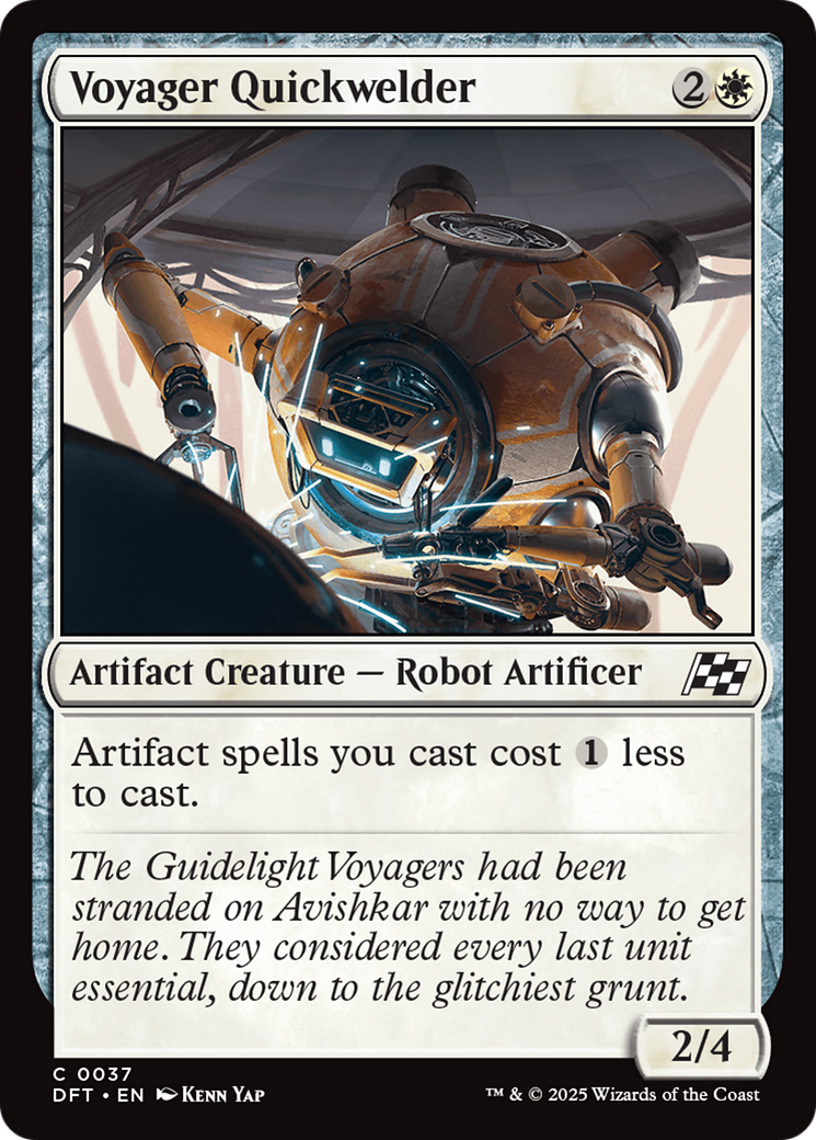 {@C} Voyager Quickwelder [Aetherdrift][DFT 037]
