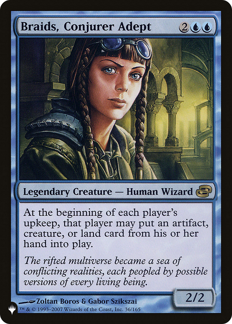 Braids, Conjurer Adept [LIST 36/165]