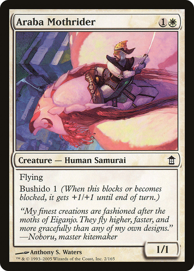 {C} Araba Mothrider [Saviors of Kamigawa][SOK 002]