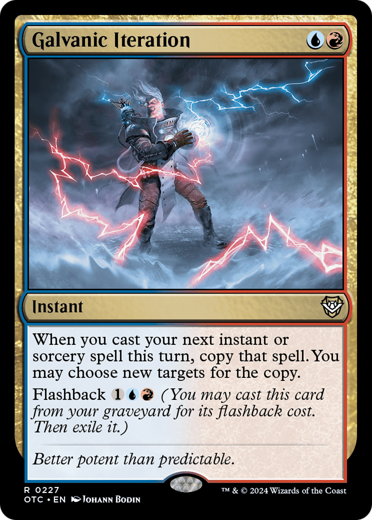 {R} Galvanic Iteration [Outlaws of Thunder Junction Commander][OTC 227]