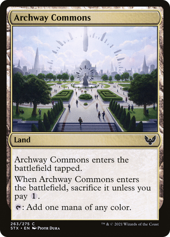 {C} Archway Commons [Strixhaven: School of Mages][STX 263]