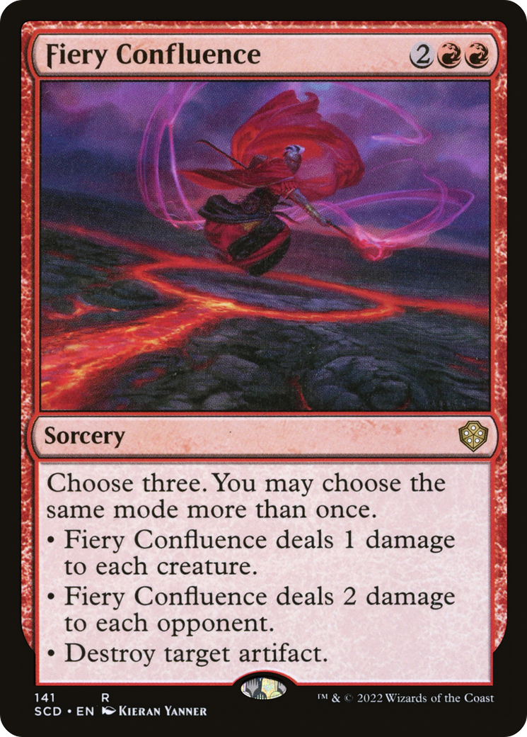 {R} Fiery Confluence [Starter Commander Decks][SCD 141]