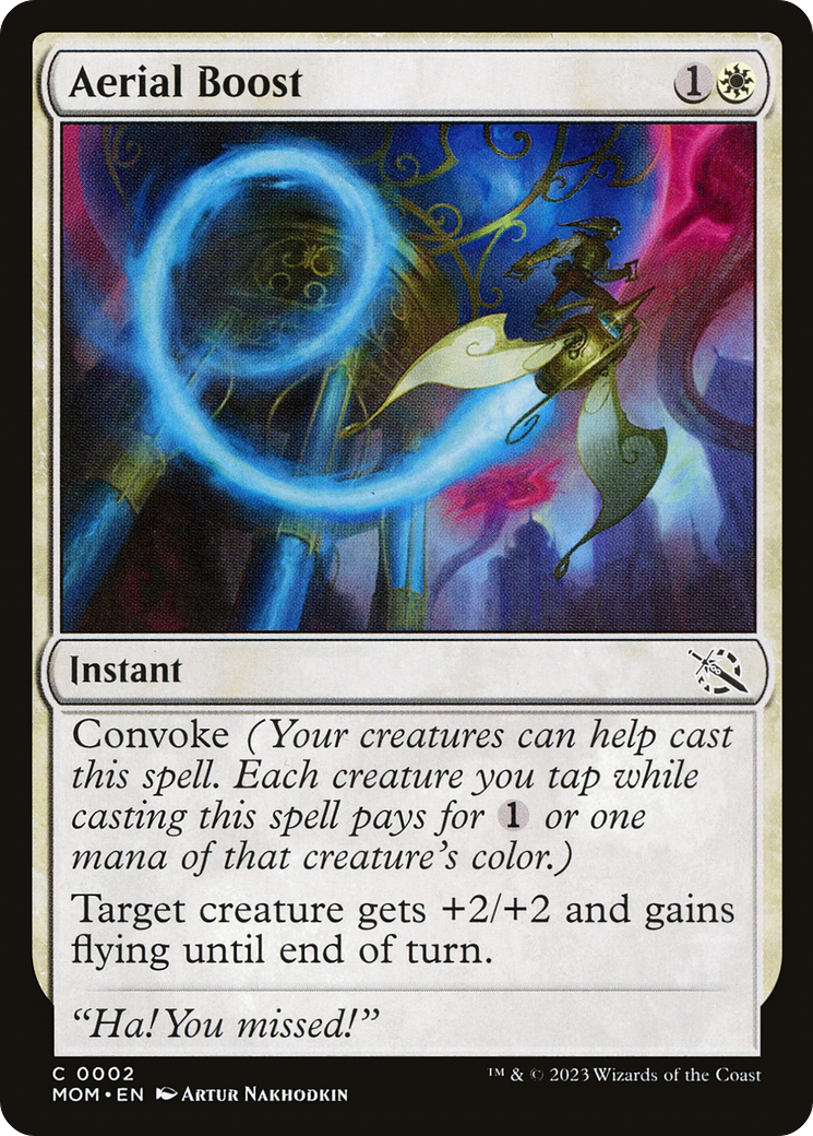 {C} Aerial Boost [March of the Machine][MOM 002]