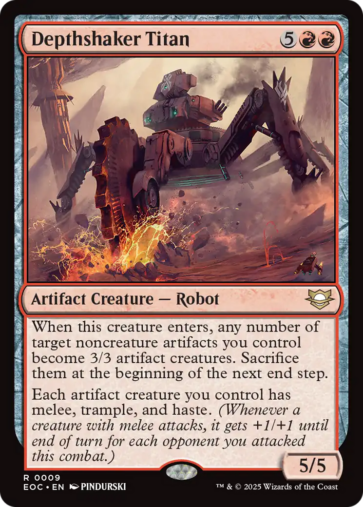 {@@ EOC R} Depthshaker Titan [Edge of Eternities Commander][EOC 009]