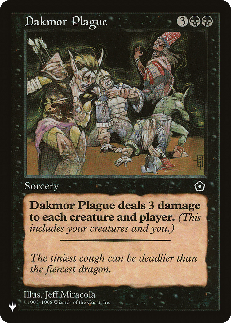 Dakmor Plague [LIST ]