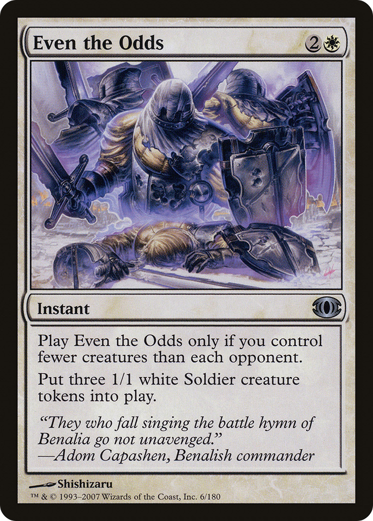 {C} Even the Odds [Future Sight][FUT 006]