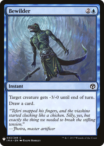 {C} Bewilder [Mystery Booster][LS IMA 043]