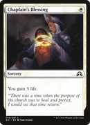 {C} Chaplain's Blessing [Shadows over Innistrad][SOI 010]
