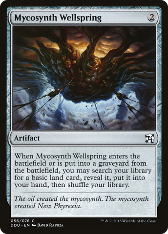 {C} Mycosynth Wellspring [Duel Decks: Elves vs. Inventors][DDU 056]