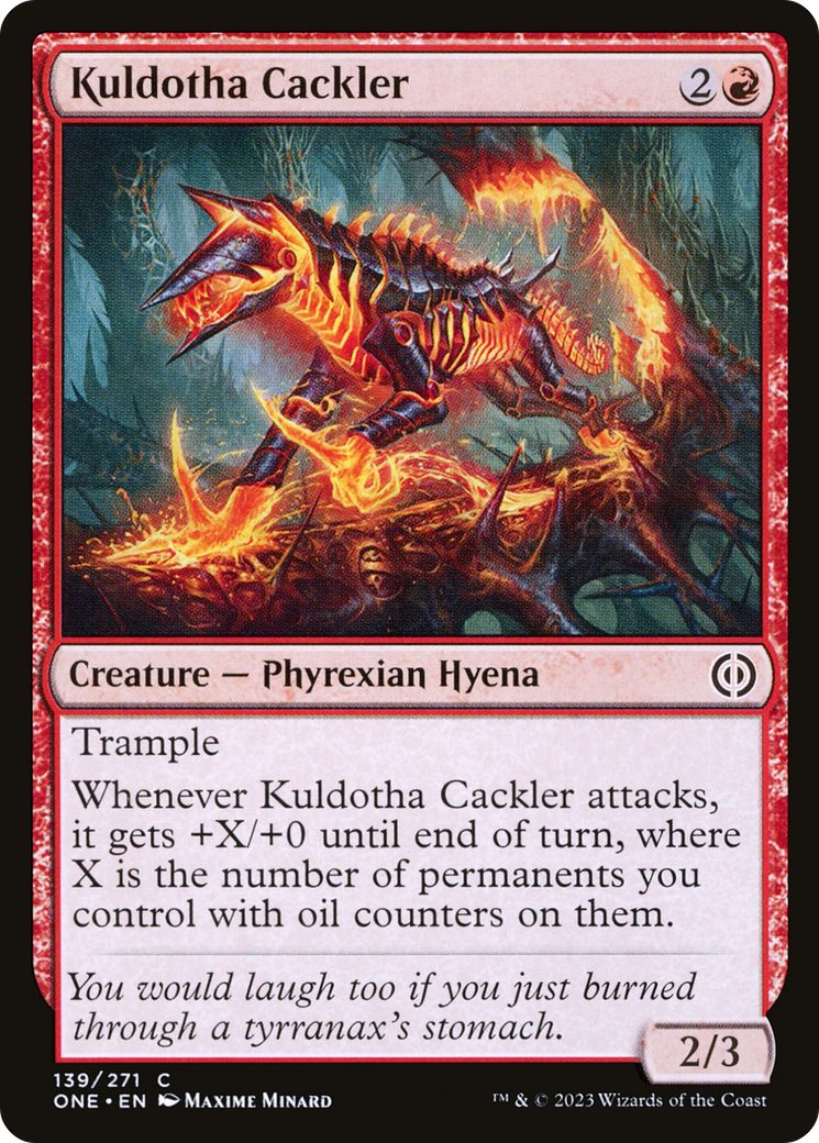 {C} Kuldotha Cackler [Phyrexia: All Will Be One][ONE 139]