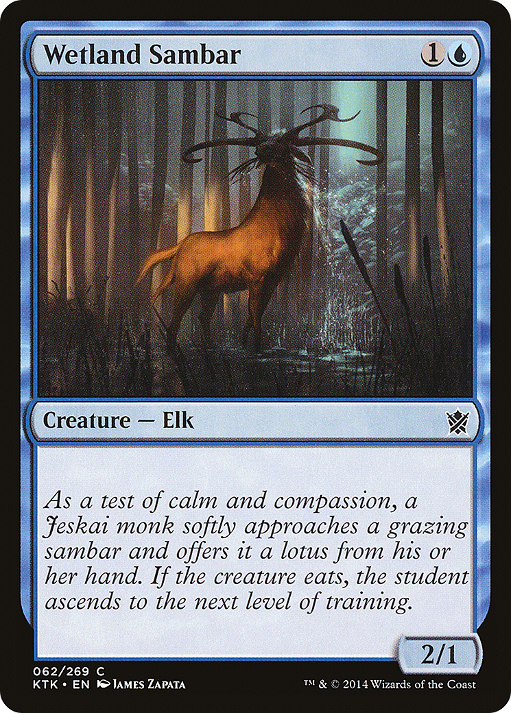 {C} Wetland Sambar [Khans of Tarkir][KTK 062]