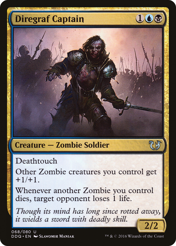 {C} Diregraf Captain [Duel Decks: Blessed vs. Cursed][DDQ 068]