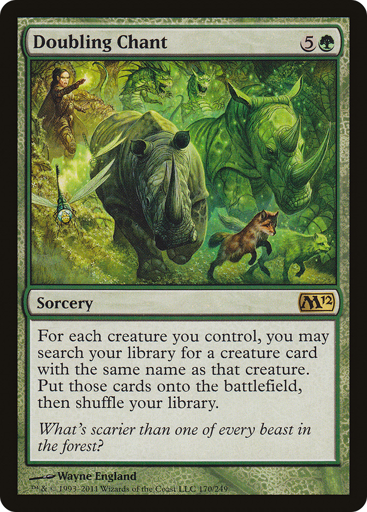 {R} Doubling Chant [Magic 2012][M12 170]