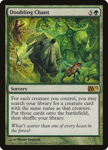 {R} Doubling Chant [Magic 2012][M12 170]