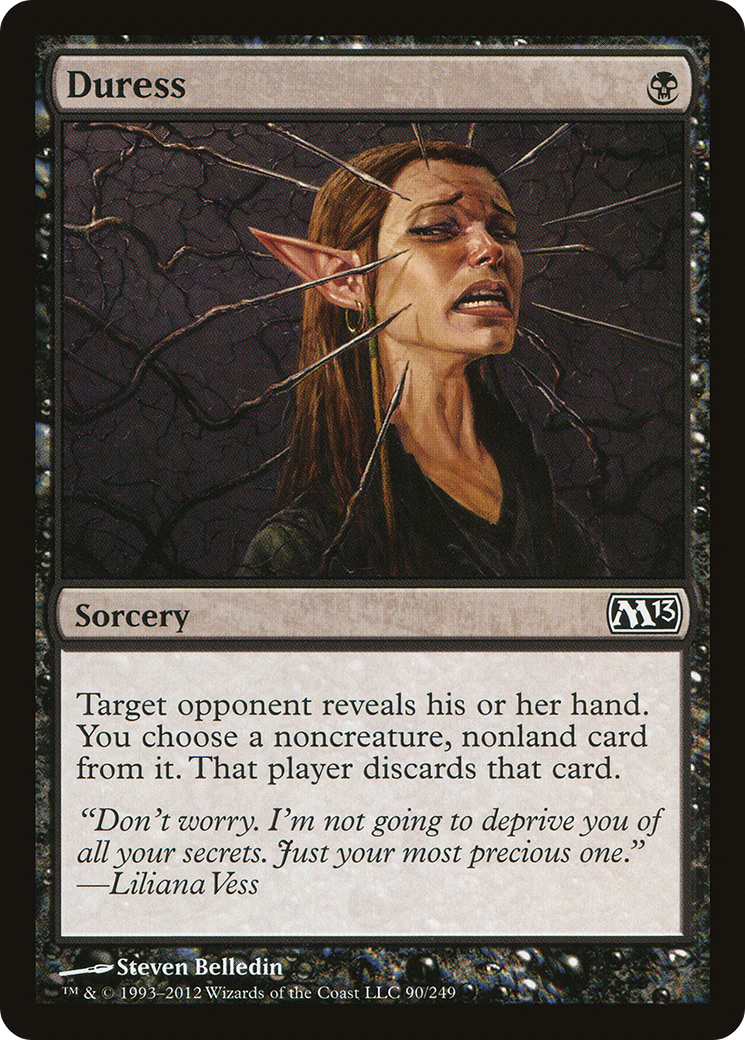 {C} Duress [Magic 2013][M13 090]