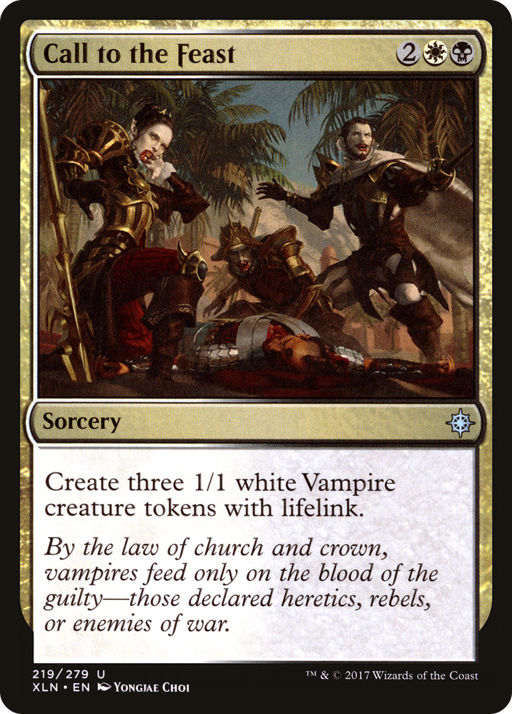 {C} Call to the Feast [Ixalan][XLN 219]