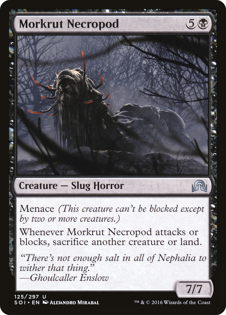 {C} Morkrut Necropod [Shadows over Innistrad][SOI 125]