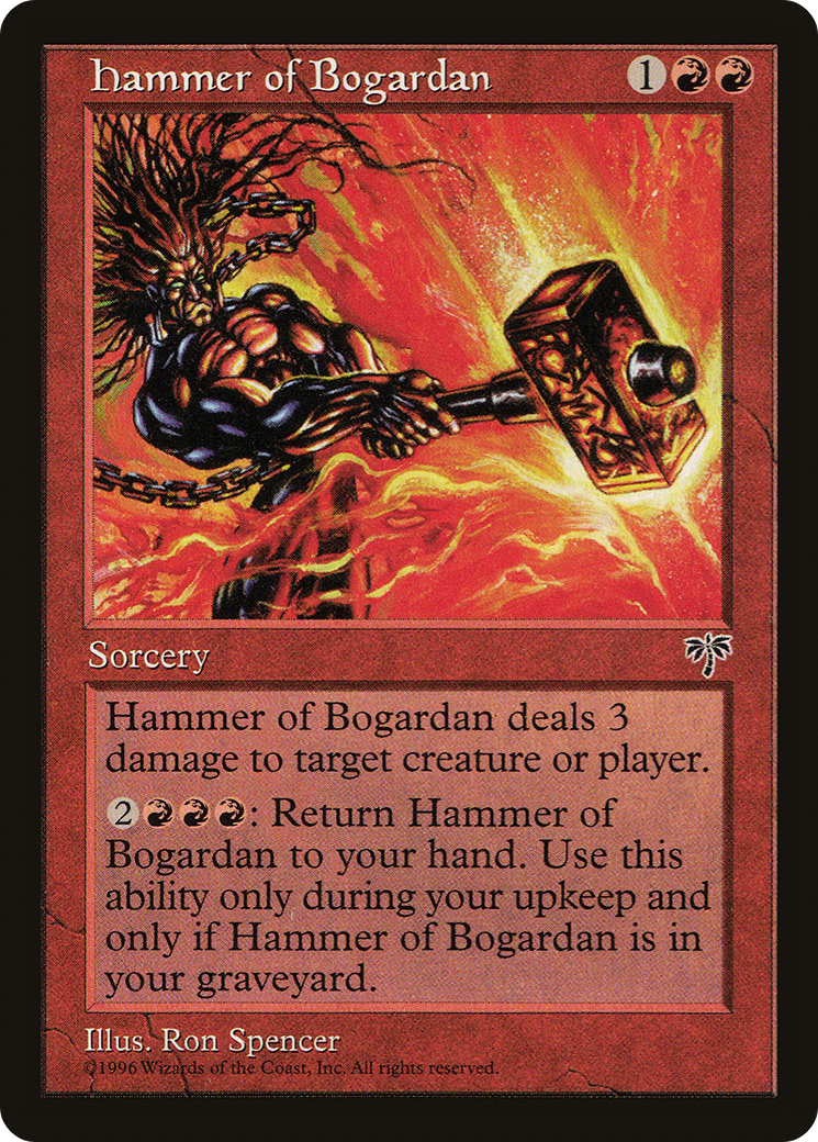 {R} Hammer of Bogardan [Mirage][MIR 181]