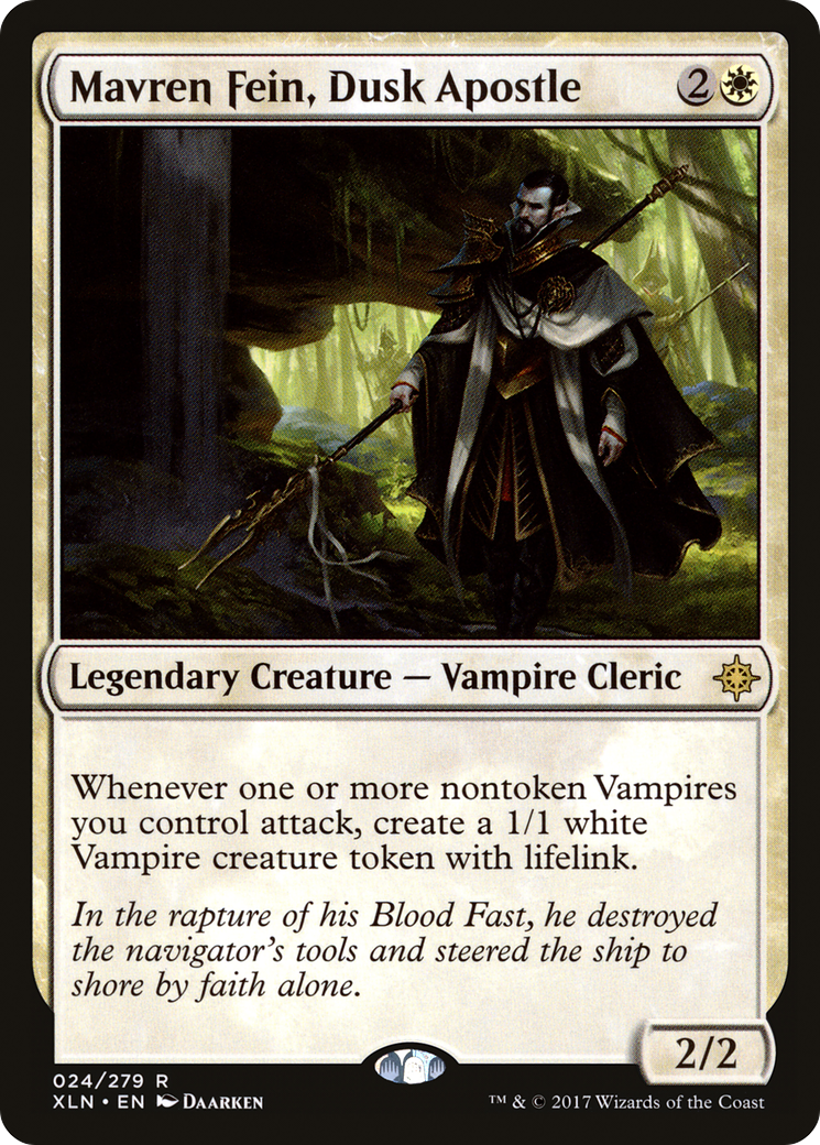 {R} Mavren Fein, Dusk Apostle [Ixalan][XLN 024] - Misty Mountain Games