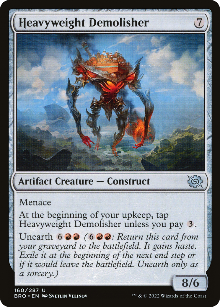 {C} Heavyweight Demolisher [The Brothers' War][BRO 160]