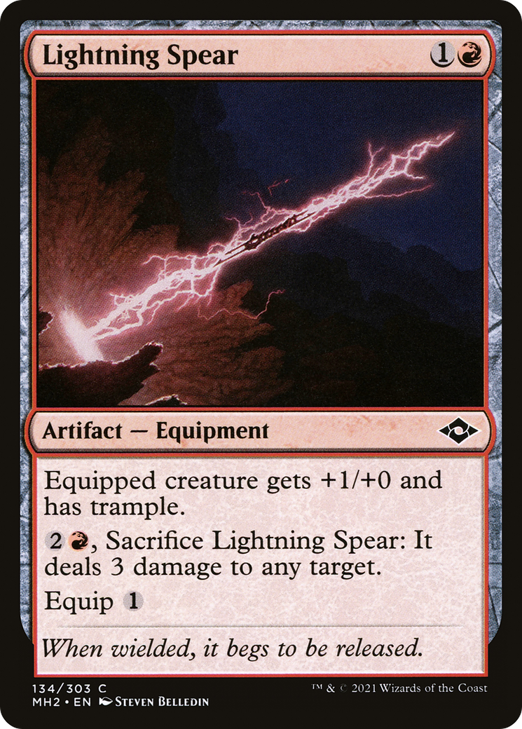 {C} Lightning Spear [Modern Horizons 2] [MH2 134]