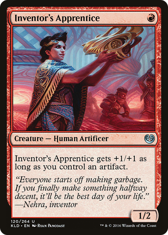 {C} Inventor's Apprentice [Kaladesh][KLD 120]
