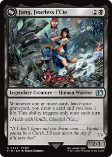 {@C} Fang, Fearless l'Cie [FINAL FANTASY][FIN 099]