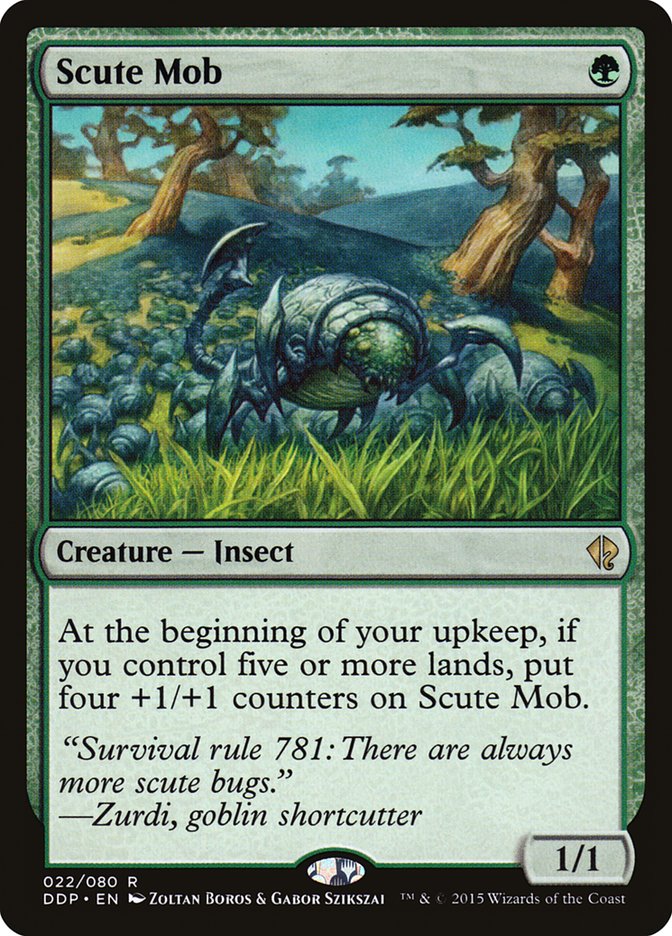 {R} Scute Mob [Duel Decks: Zendikar vs. Eldrazi][DDP 022]