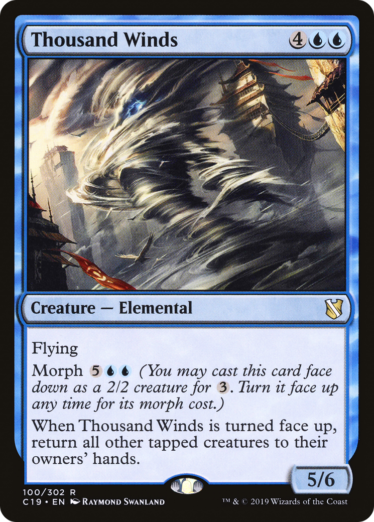 {R} Thousand Winds [Commander 2019][C19 100]
