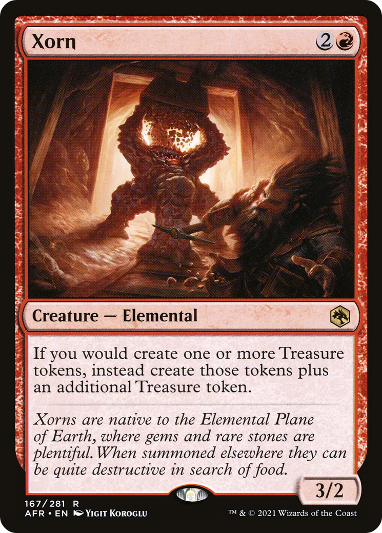 {R} Xorn [Dungeons & Dragons: Adventures in the Forgotten Realms][AFR 167]