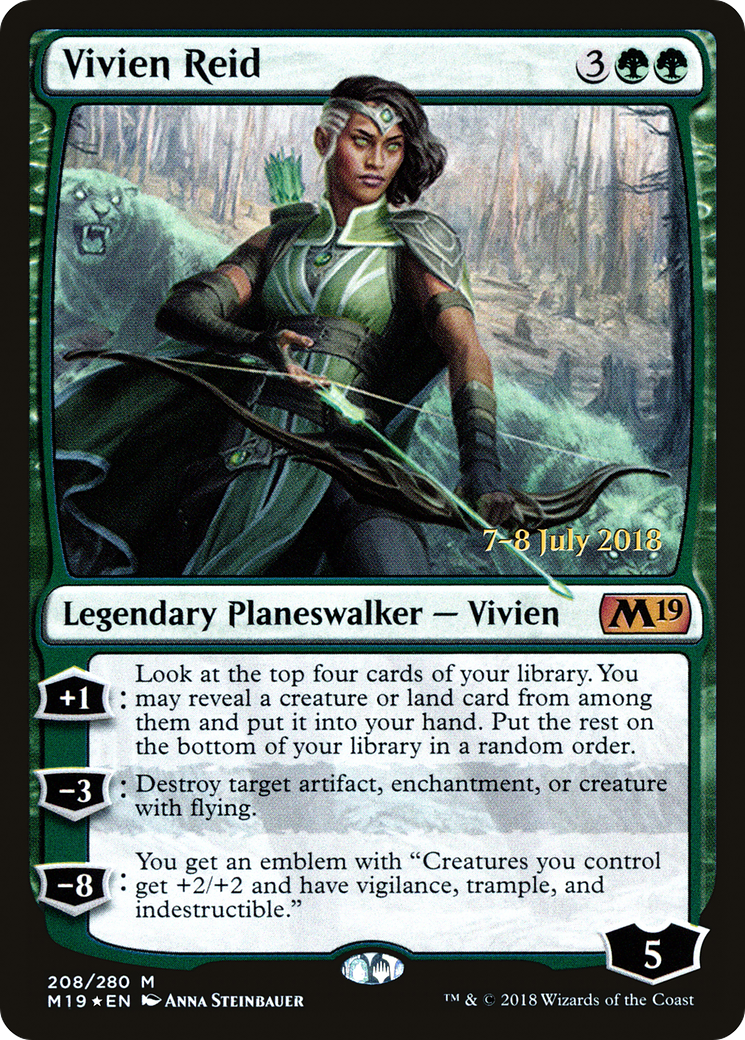 {R} Vivien Reid [Core Set 2019 Prerelease Promos][PR M19 208] - Misty Mountain Games