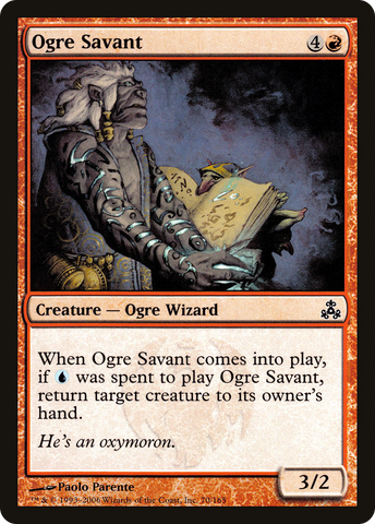 {C} Ogre Savant [Guildpact][GPT 070]