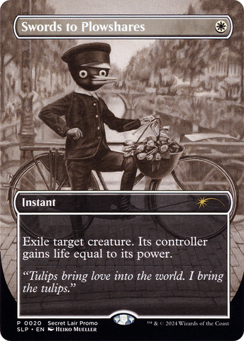 {R} Swords to Plowshares [Secret Lair Showdown][SLP 020]