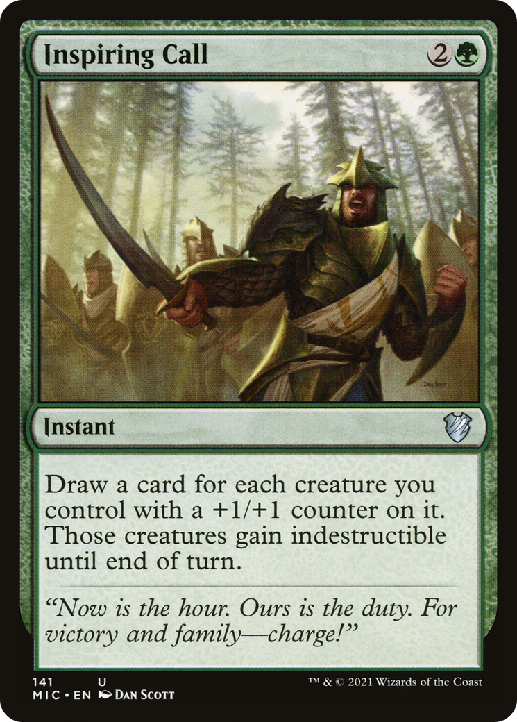 {C} Inspiring Call [Innistrad: Midnight Hunt Commander][MIC 141]