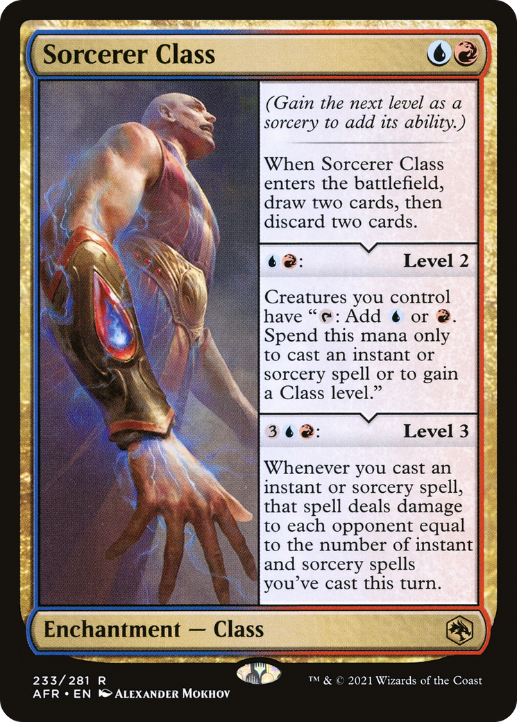 {R} Sorcerer Class [Dungeons & Dragons: Adventures in the Forgotten Realms][AFR 233]