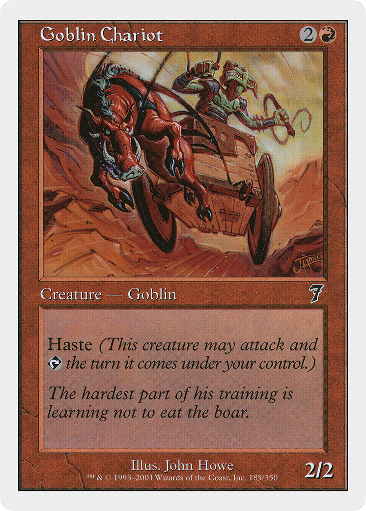 {C} Goblin Chariot [Seventh Edition][7ED 185]
