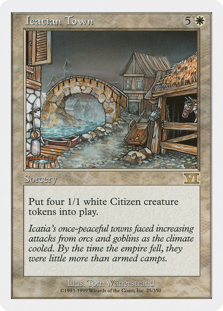 {R} Icatian Town [Classic Sixth Edition][6ED 025]