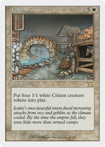{R} Icatian Town [Classic Sixth Edition][6ED 025]
