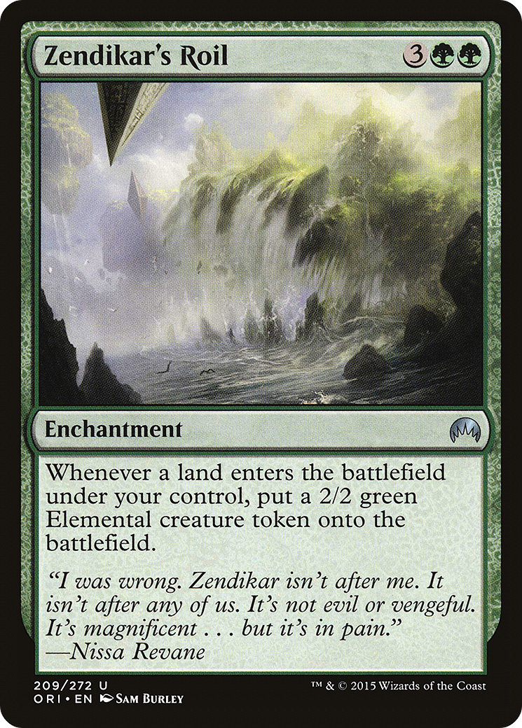 {C} Zendikar's Roil [Magic Origins][ORI 209]