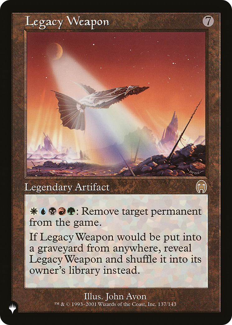 Legacy Weapon [LIST APC-137]