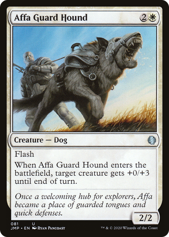 {C} Affa Guard Hound [Jumpstart][JMP 081]