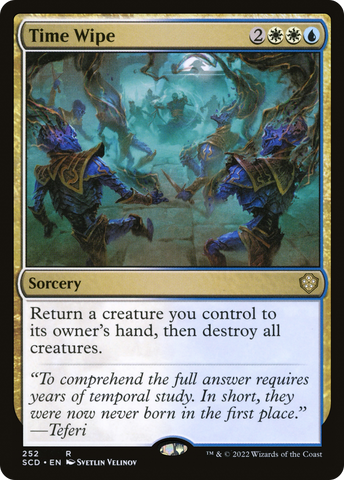 {R} Time Wipe [Starter Commander Decks][SCD 252]