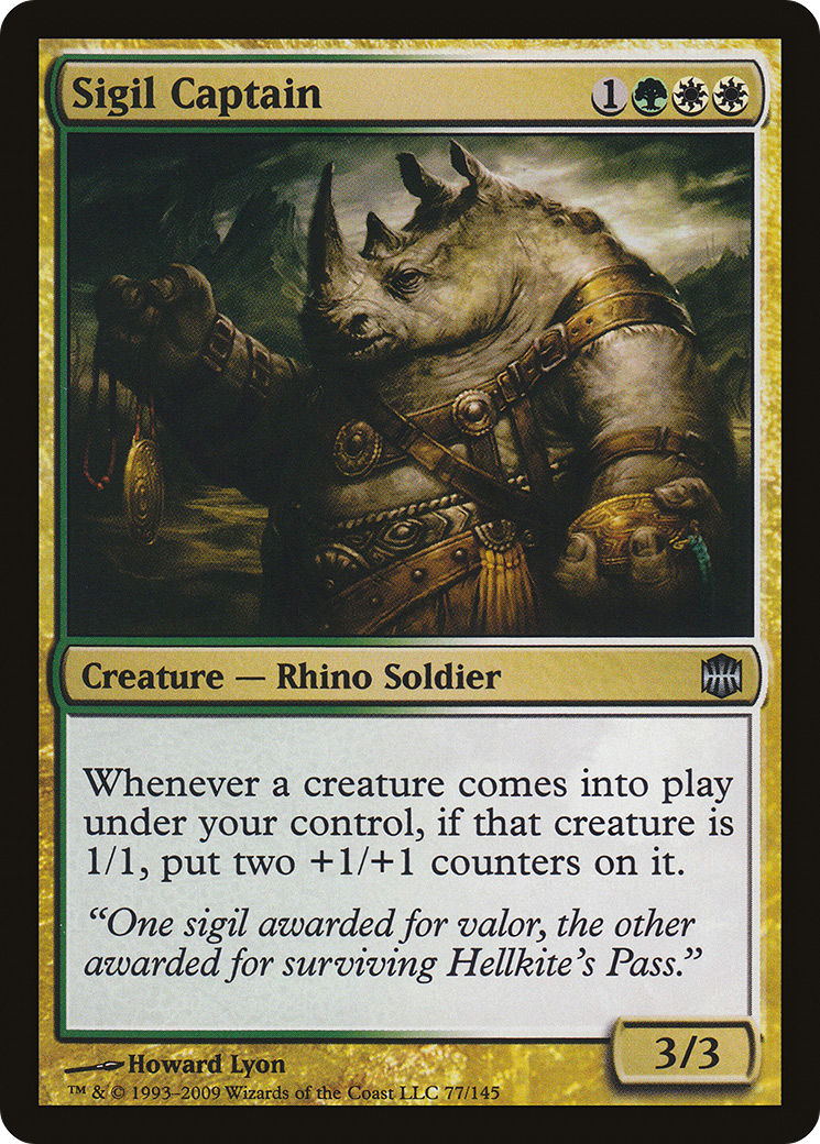 {C} Sigil Captain [Alara Reborn][ARB 077]