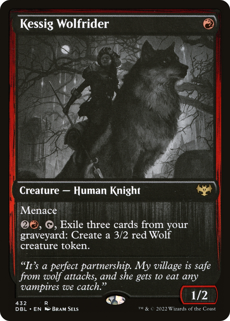 {R} Kessig Wolfrider [Innistrad: Double Feature][DBL 432]